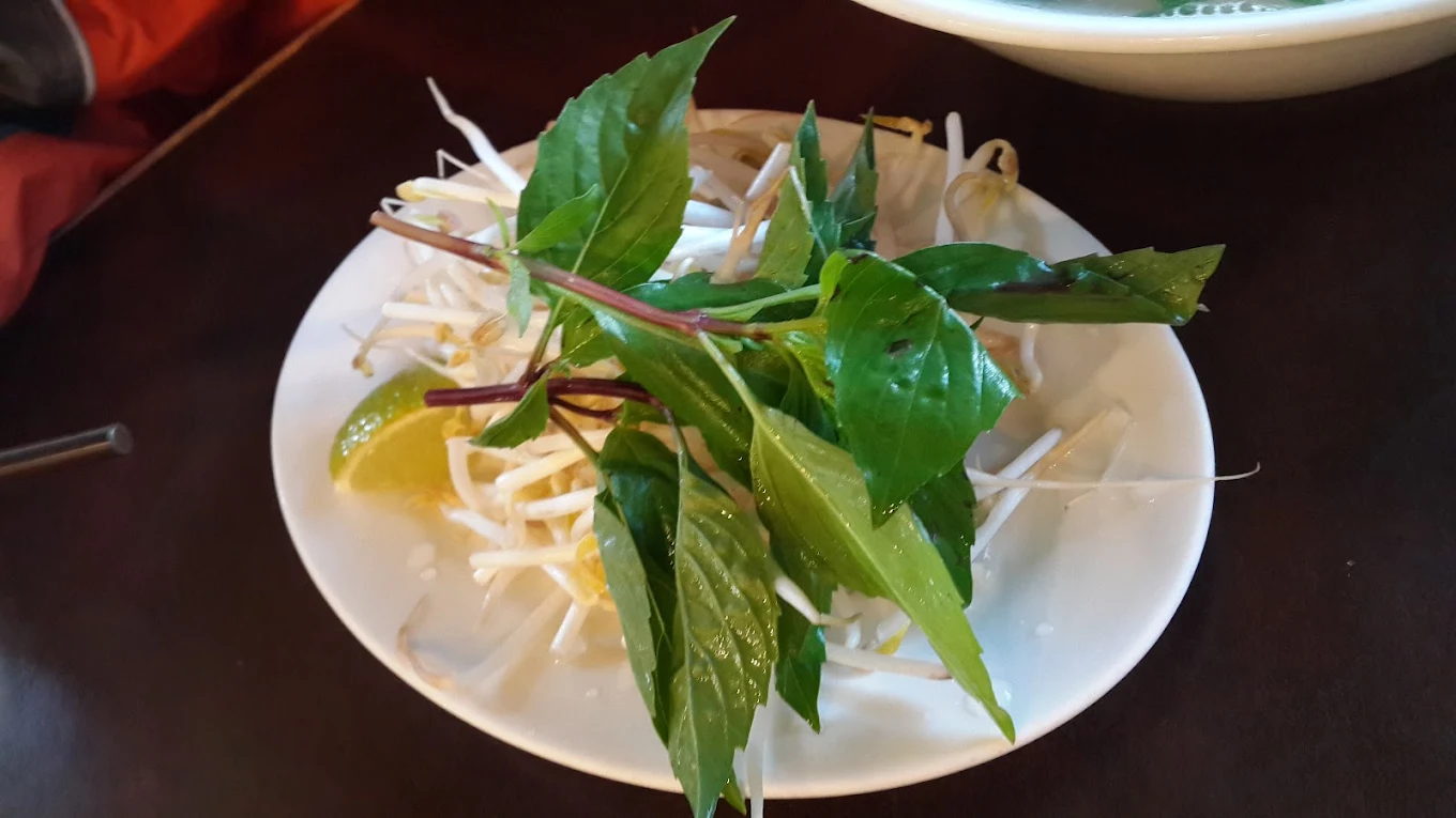 Peanut satay pho at Saigon Pearl Vietnamese Restaurant Calgary NE