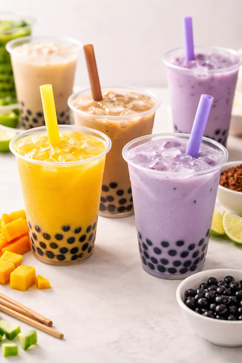 Bubble tea and BOBA drinks at Saigon Pearl Vietnamese Restaurant, Calgary NE