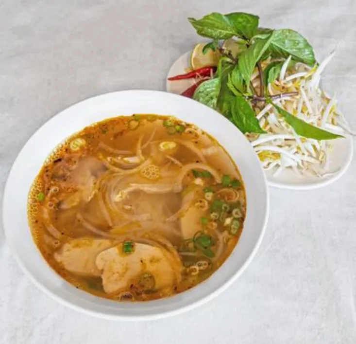 Satay Noodle Soup at Saigon Pearl Vietnamese Restaurant in Calgary NE